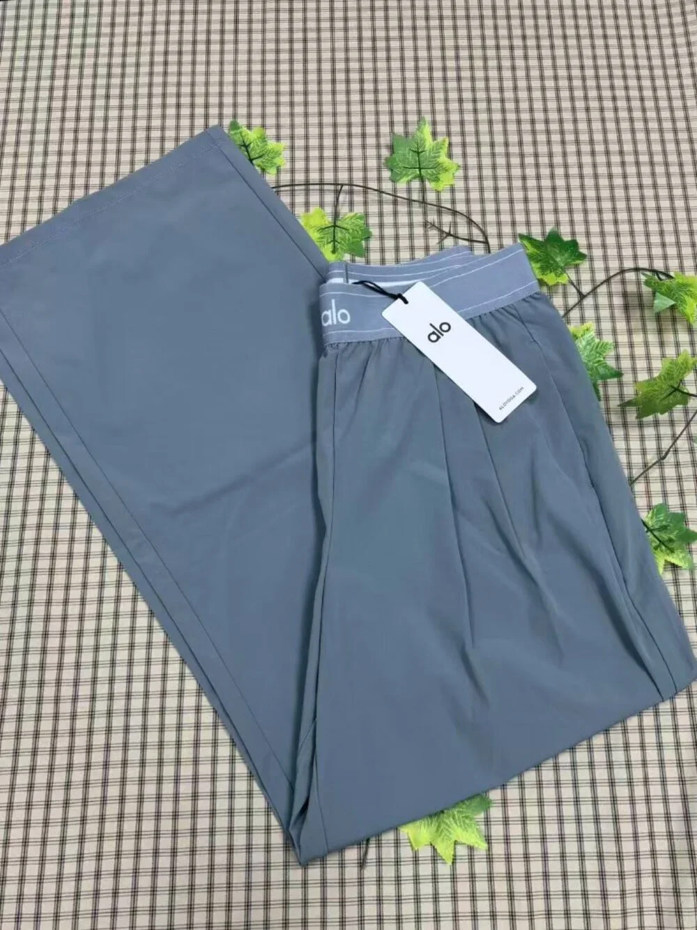 🧿Alo Yoga Suit Up Trouser Steel Grey Regular(30-inch)Tailored Look